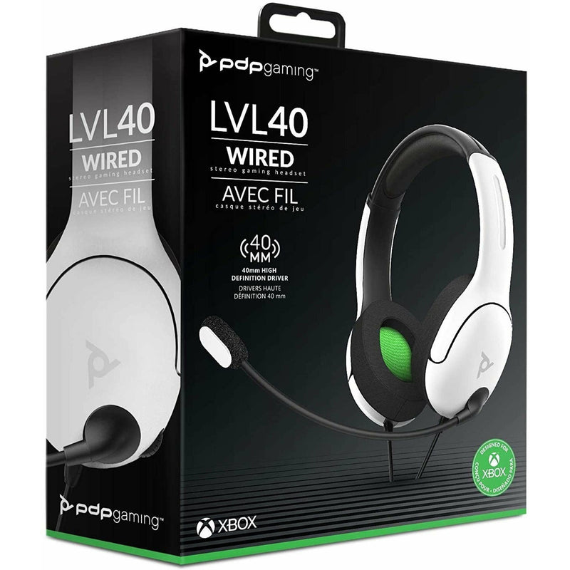 PDP Gaming LVL40 Wired Stereo Headset - XBOX ONE
