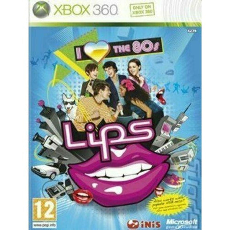 Lips: I Love The 80s Solus Italian Box - Multi Lang In Game | Microsoft Xbox 360