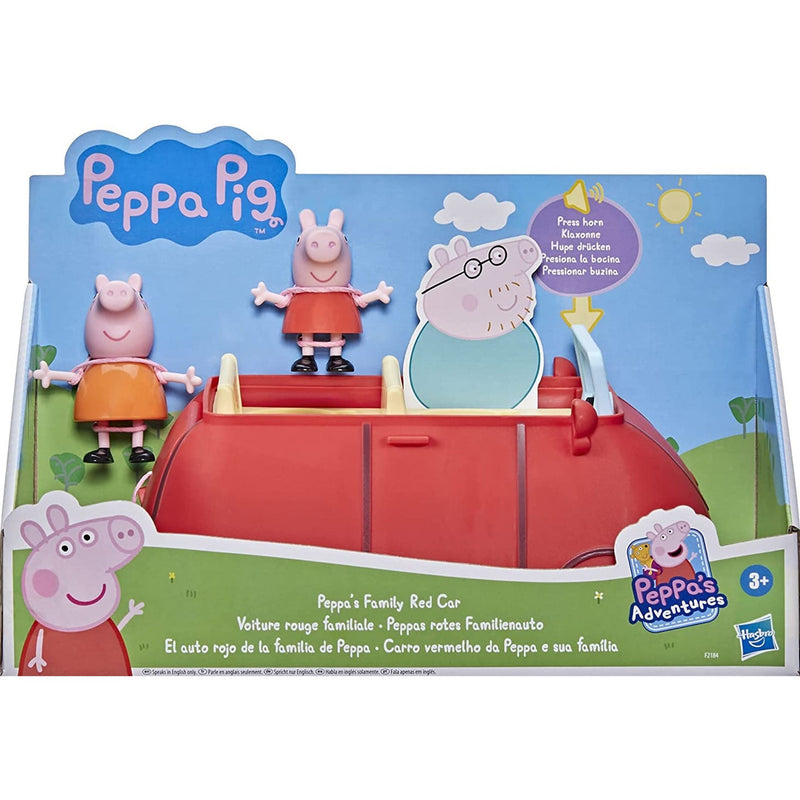 Peppa Pig Peppa's Family Red Car Toys