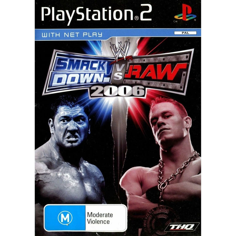 WWE SmackDown Vs. RAW 2006 Platinum Italian Box | Sony PlayStation 2