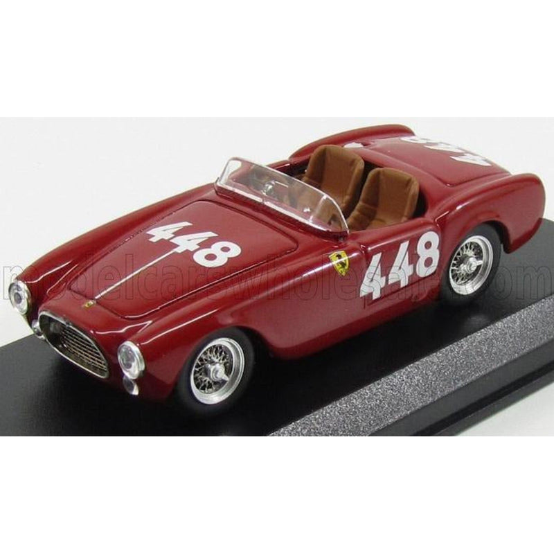 Ferrari 225S Spider N 448 Giro Di Sicilia 1952 Chassis N 0154 Vittorio Marzotto Red 1:43