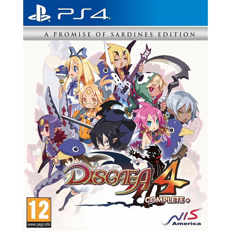 Disgaea 4 Complete+ A Promise of Sardines Edition Spanish Box - ENG IN GAME | Sony PlayStation 4
