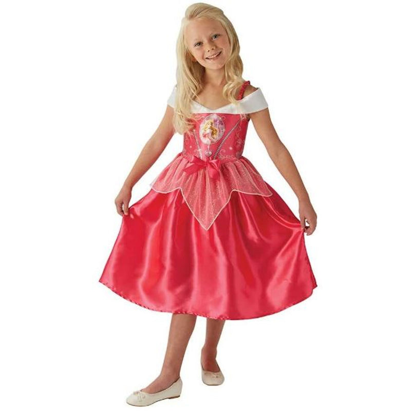Rubies-Disney Princess Partytime Costume Aurora 3-6 Years