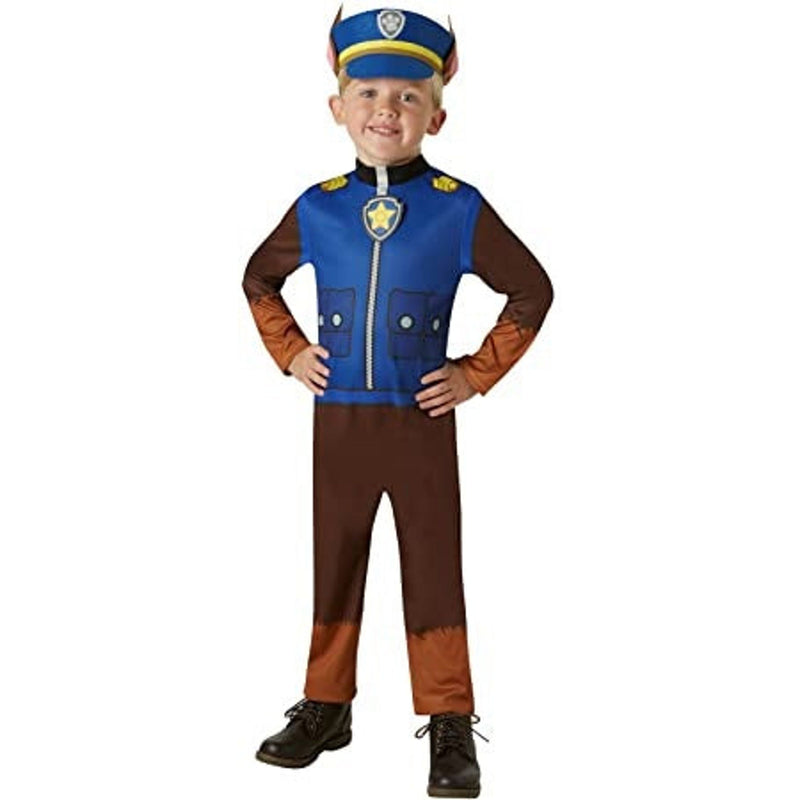 Rubies-Paw Patrol Partytime Costume Chase 3-6 Years