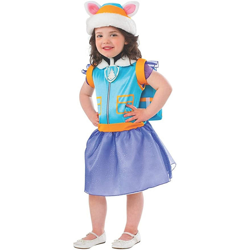 Rubies-Paw Patrol Partytime Costume Everest 3-6 Years
