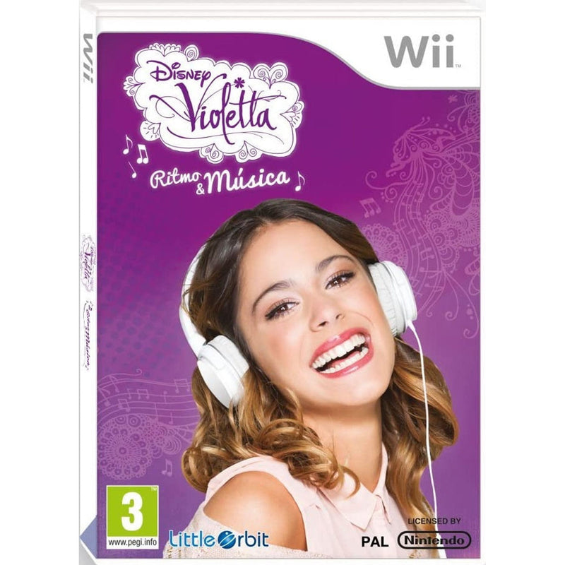 Violetta: Rhythm and Music Spanish Box - Multi Lang in Game for Nintendo Wii