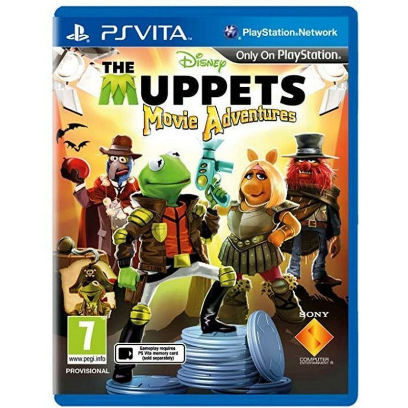 The Muppets Movie Adventures English / Arabic / Greek Box DELTED TITLE | Sony Playstation PS Vita