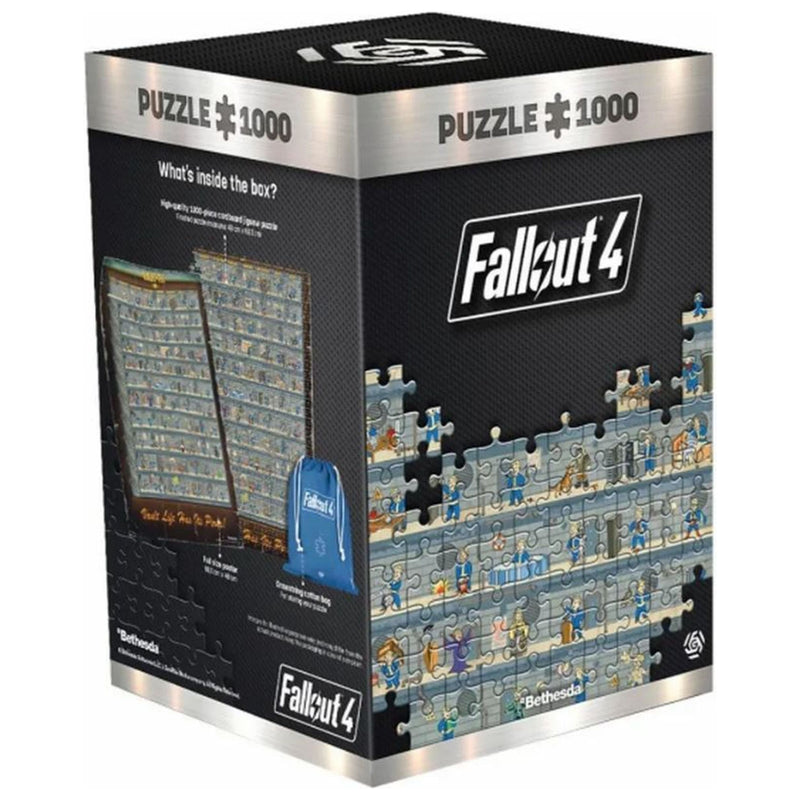Fallout 4 Perk Poster 1000 Pieces Puzzle