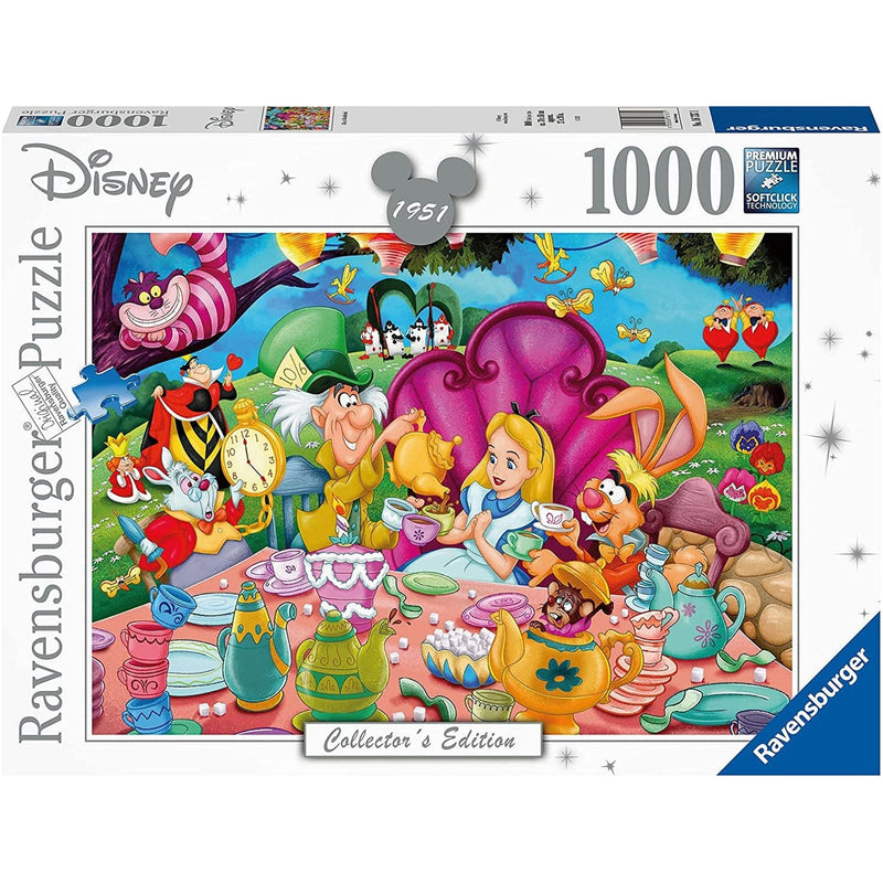 Disney Collector's Edition Alice in Wonderland 1000 Pieces Jigsaw Puzzle