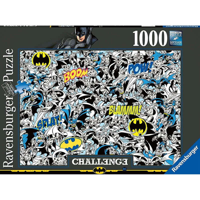 Challenge Batman 1000 Pieces Jigsaw Puzzle