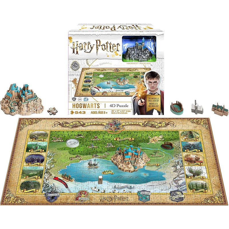 Harry Potter: Mini Hogwarts 543 Pieces Puzzle