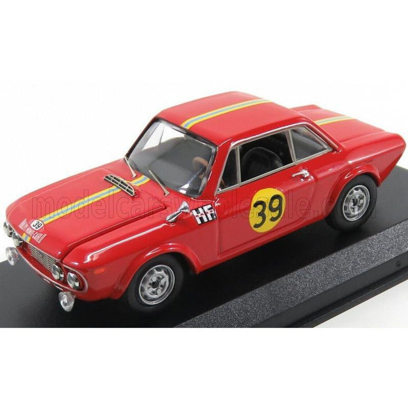 Lancia Fulvia Coupe 1.3Hf N 39 2Nd Rally Montecarlo 1967 Andersson - Davrnport Red 1:43