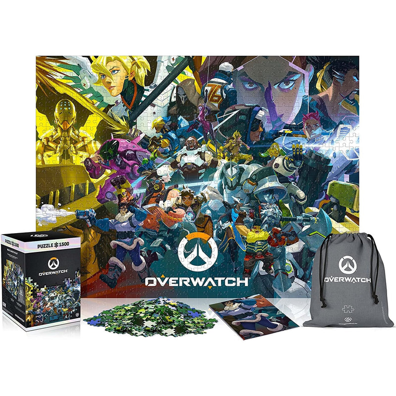 Overwatch Heroes Collage 1500 Pieces Puzzle