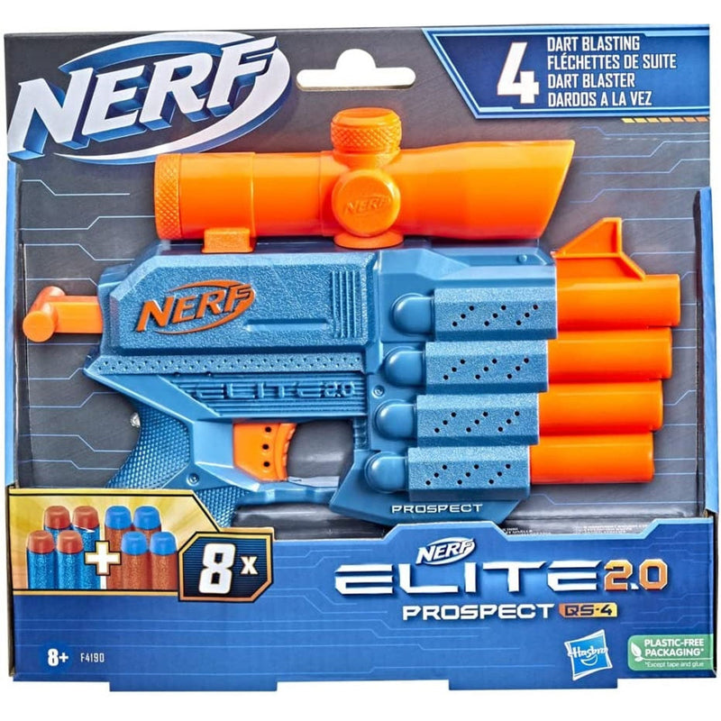 NERF Elite 2.0 Prospect Qs 4 Toys