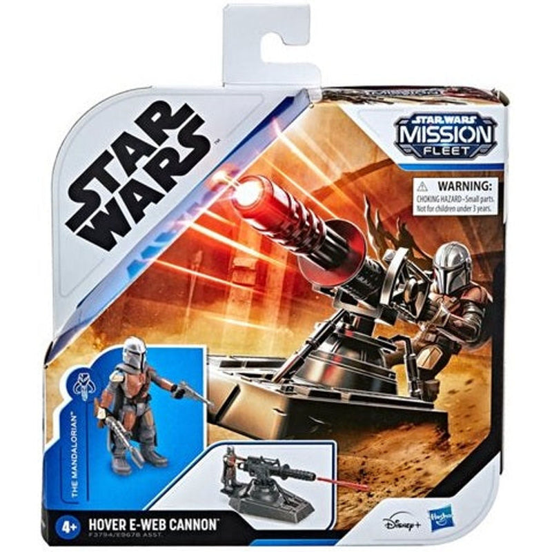 Star Wars Mission Fleet - The Mandalorian Hover E-Web Cannon Toys