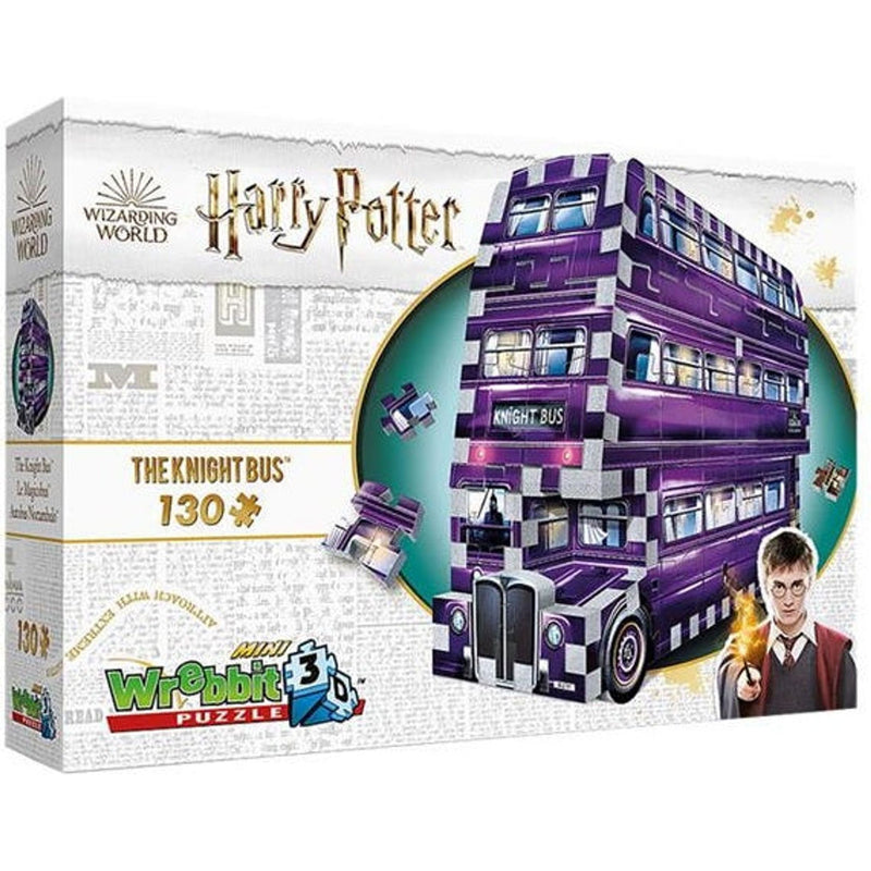 Harry Potter: Mini Knight Bus 130 Pieces Puzzle