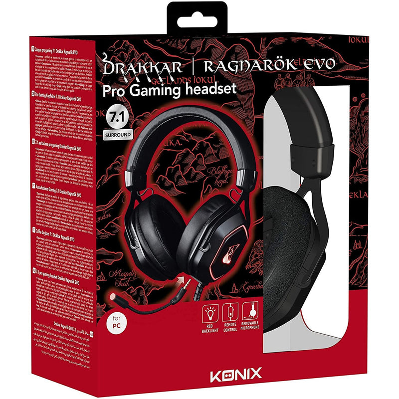 Ragnarok Evo Pro Gaming Headset Black