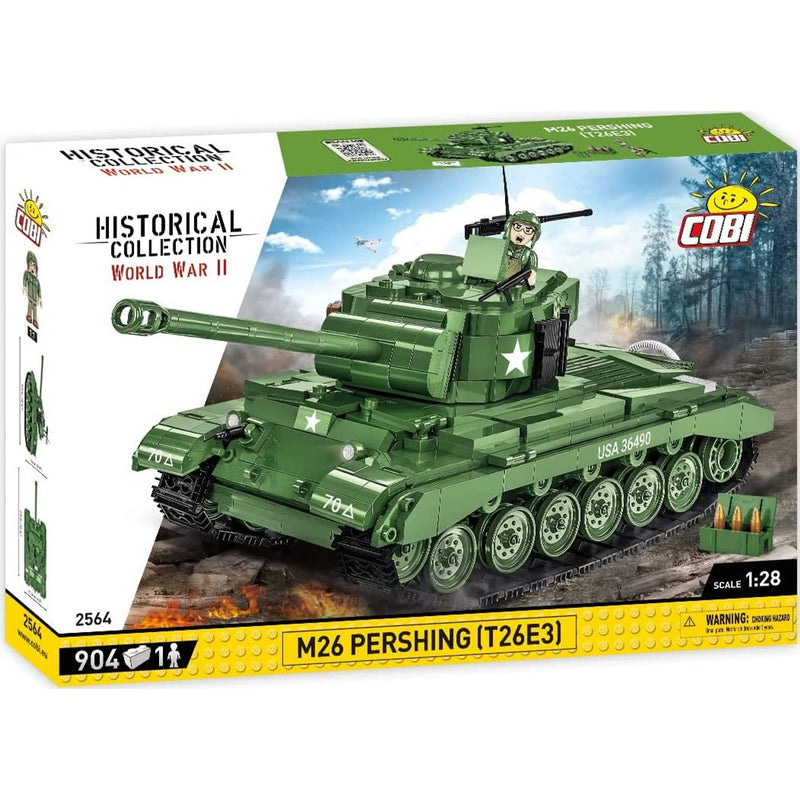 World War II - M26 PERSHING (T26E3) 890 Pieces Toys