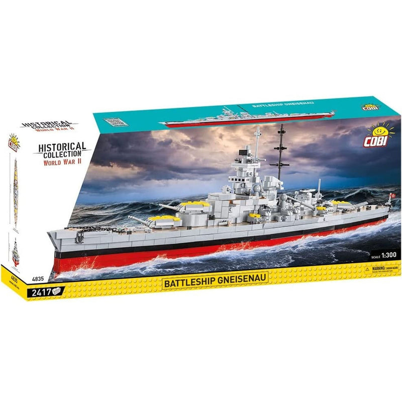World War II Warships Gneisenau 2426 Pieces Toys