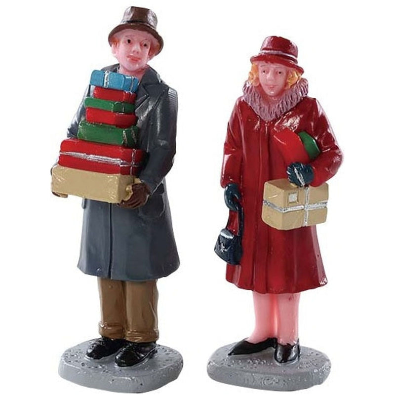 Caddington Village Figurine: Mailing Frenzy 82609
