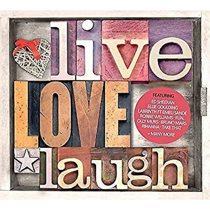 Live, Love, Laugh CD