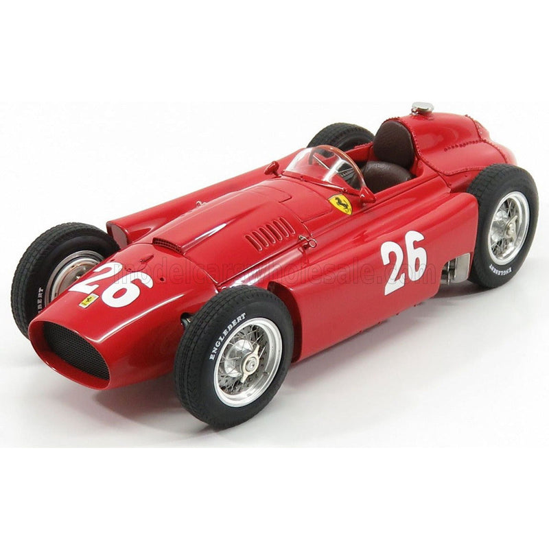 Ferrari F1 D50 Long Nose N 26 2Nd Monza Italy GP Fangio 1956 World Champion (After Lap 32 With The Collins Car) Red 1:18