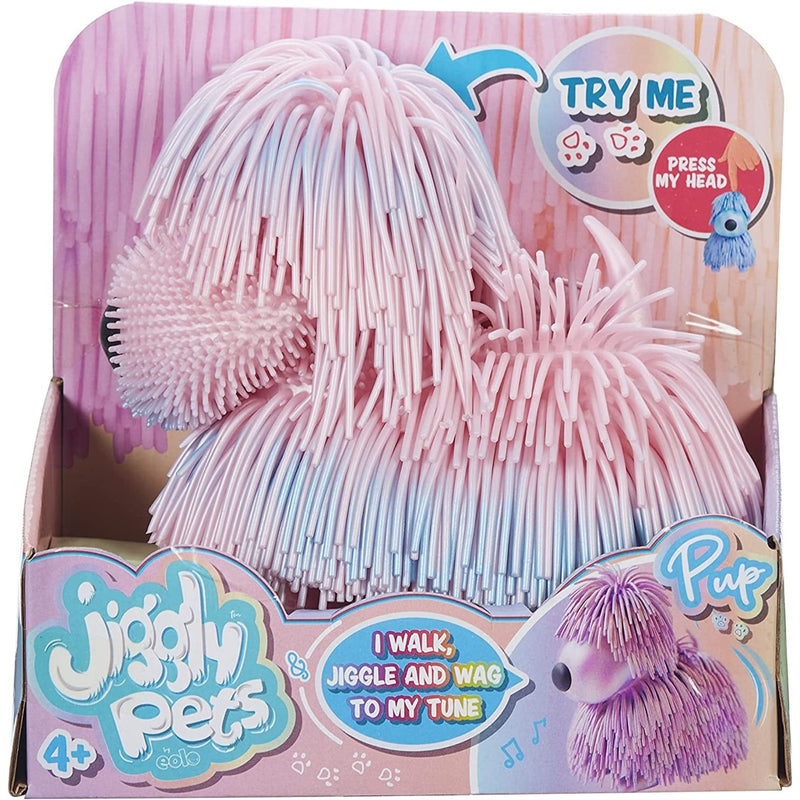 Jiggly Pets Pearlescent Pups Pink Toys