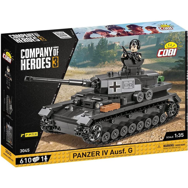 Company Of Heroes 3 Panzer IV AusFG 606 Pieces Toys