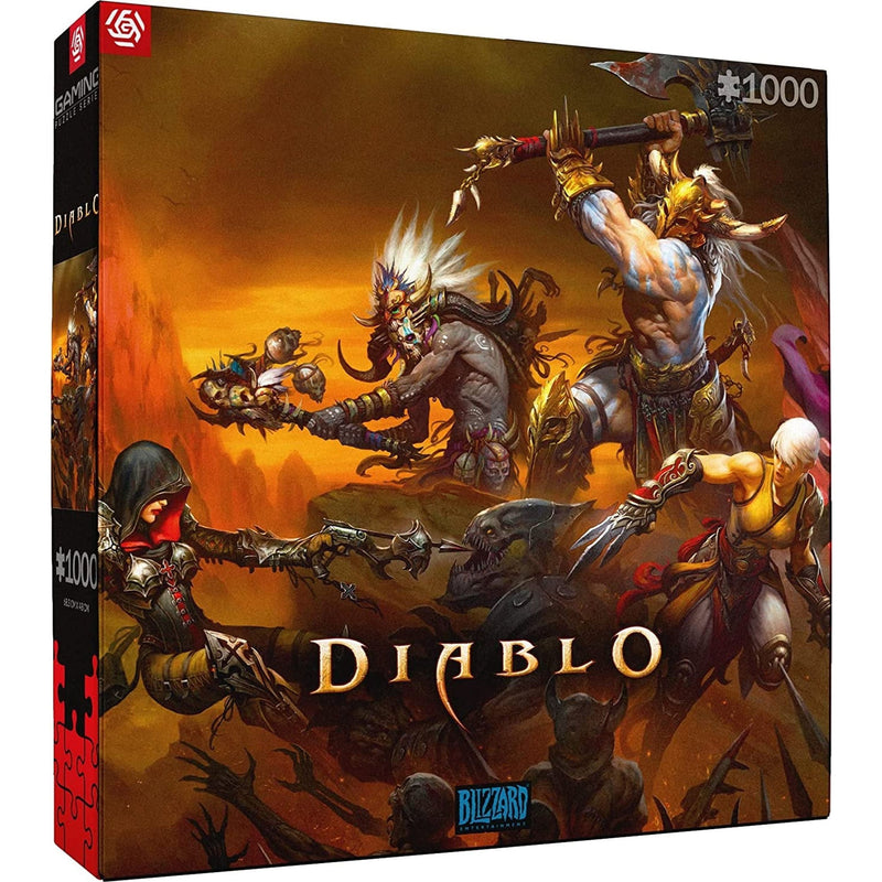 Diablo Heroes Battle 1000 Pieces Puzzle