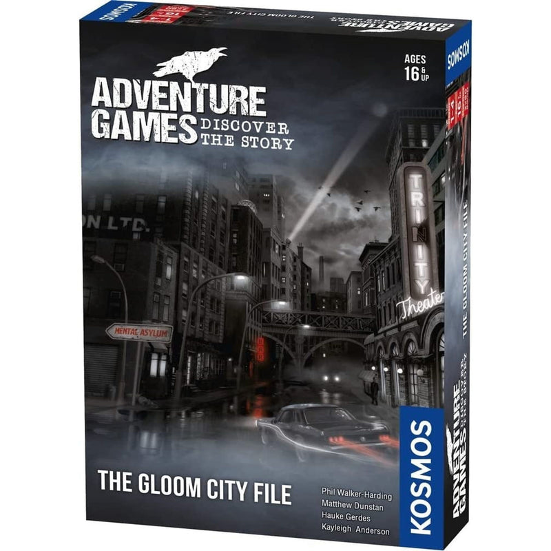 Adv Game  The Gloom City File Board Games