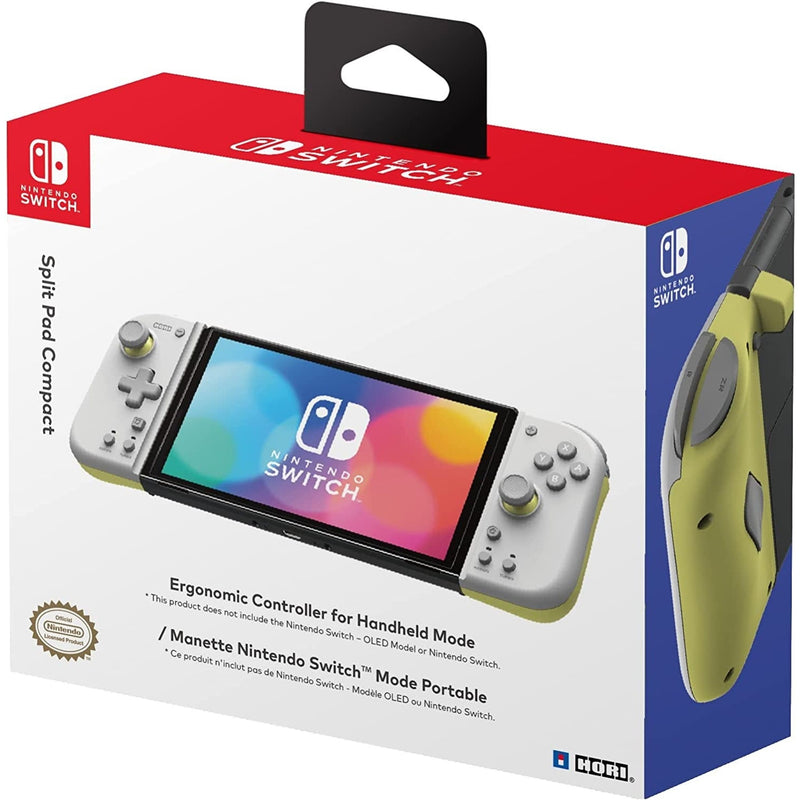 Split Pad Compact Light Grey / Yellow | Nintendo Switch