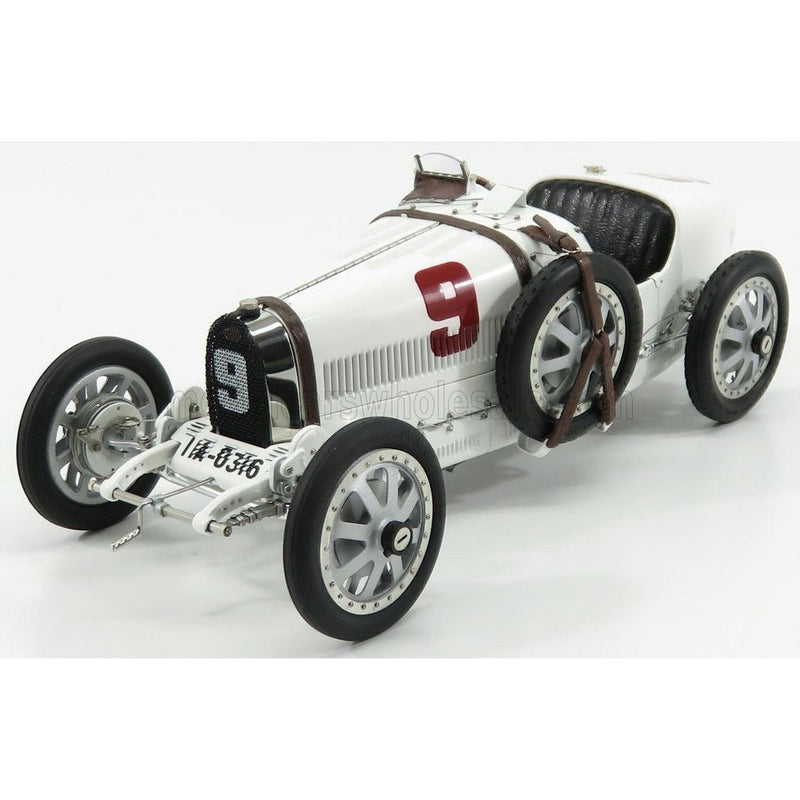 Bugatti T35 N 9 Nation Coulor Project Germany 1924 White 1:18