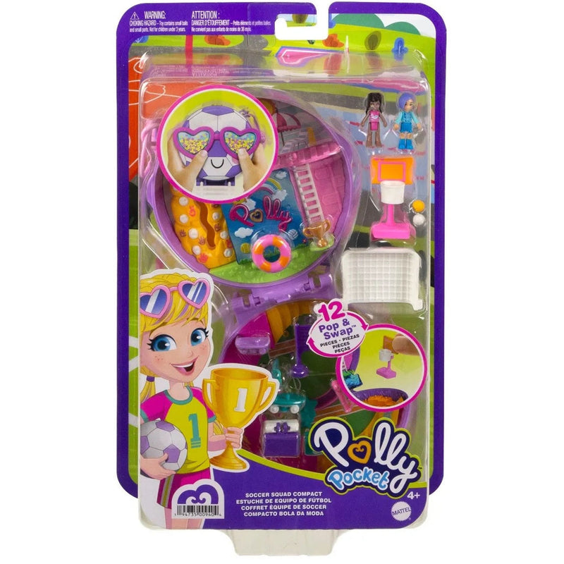 Polly Pocket Soccer Sqaud Compact Toy