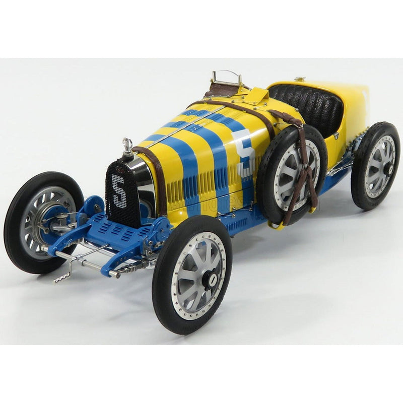 Bugatti T35 Suede N 5 Nation Coulor Project Sweden 1924 Yellow Blue 1:18