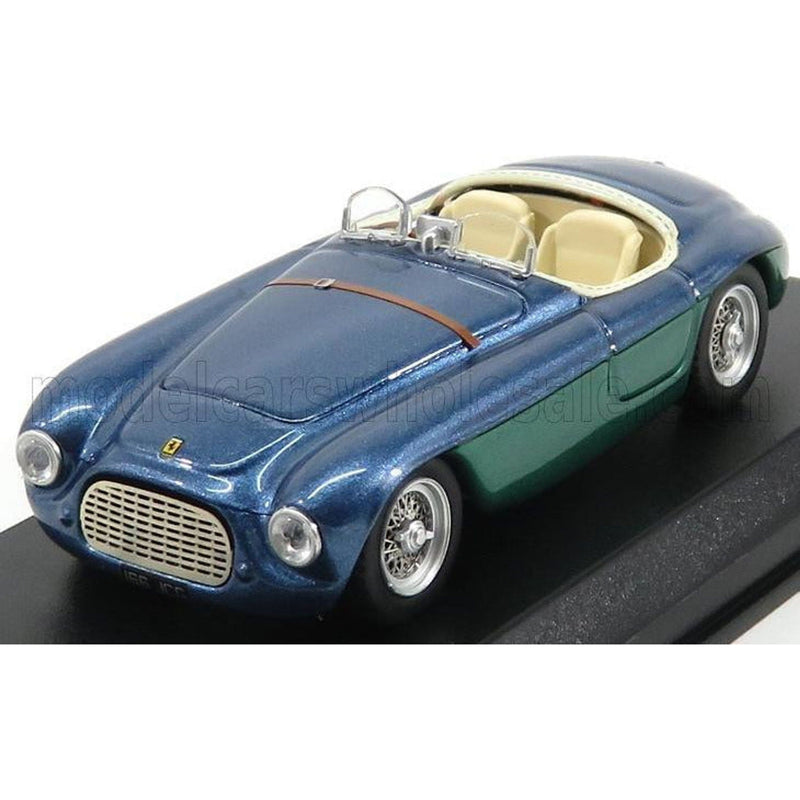 Ferrari 166Mm Barchetta Ch.0064 Avvocato Gianni Agnelli Personal Car 1948 Blue 1:43