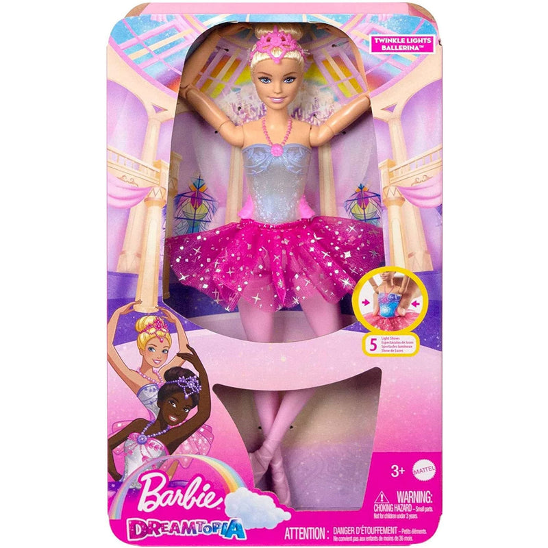 Barbie Dreamtopia -Twinkle Lights Ballerina Doll Toys