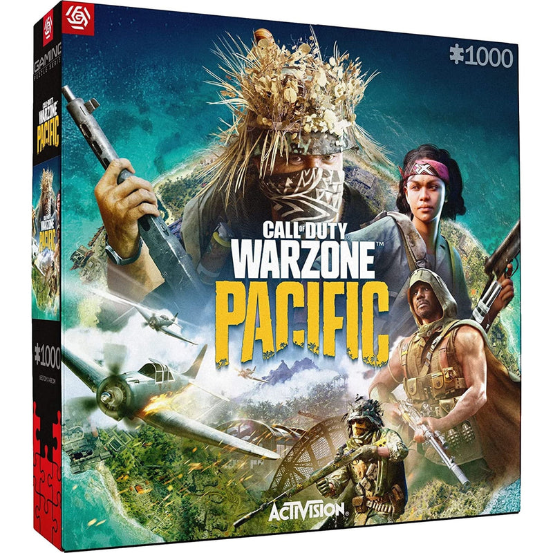 Gaming Puzzle Call Of Duty: Warzone Pacific 1000 Pieces Puzzle Puzzles