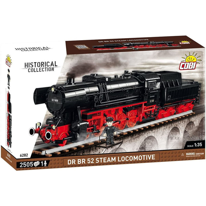 Historical Trains Drb Class 52 Steam Locomotive 2,400 Pieces Toy