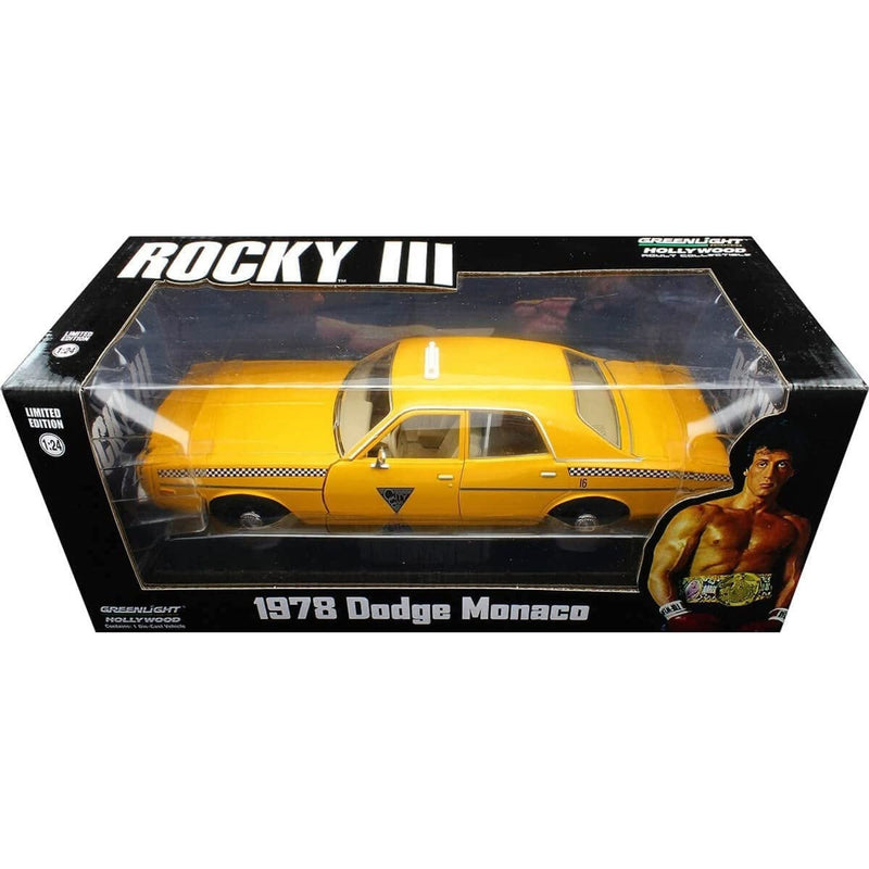 Collectibles Rocky 3 1982 1978 Dodge Monaco - City Cab Co. Toy - 1:24