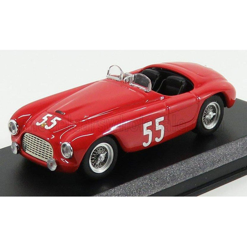 Ferrari 166Mm Barchetta Ch.0010 2Nd 6H Sebrinbg 1950 Kimberly - Lewis Red 1:43