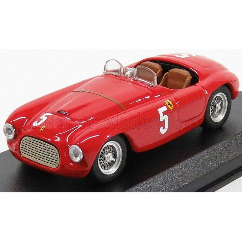 Ferrari 166Mm Barchetta Ch.0010 N 5 Automobile Club France Comminges 1949 L.Chinetti Red 1:43