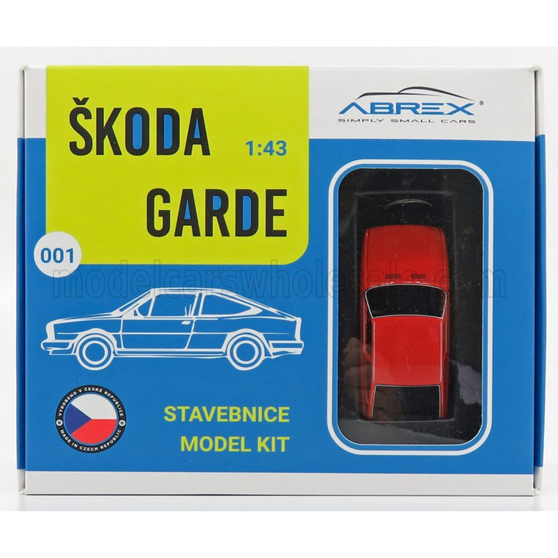 Skoda Garde 1982 Red - 1:43