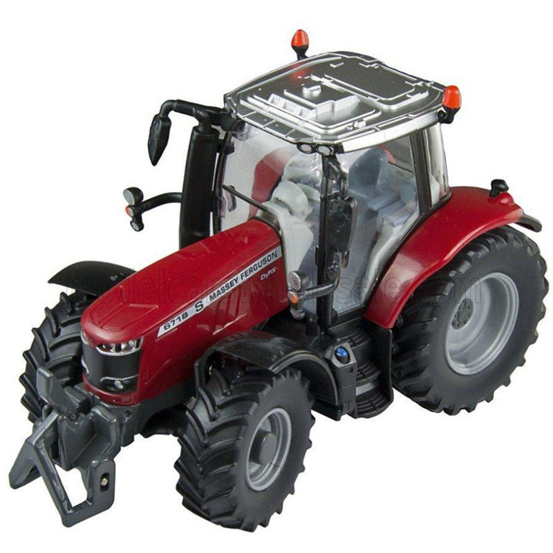 Massey Ferguson 6718 Tractor 2016 Red Silver 1:32