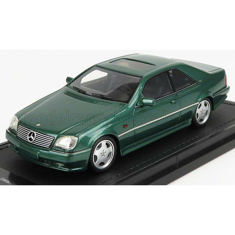 Mercedes Benz CL-Class CL600 AMG 7.0 Coupe 1994 Green Met - 1:43
