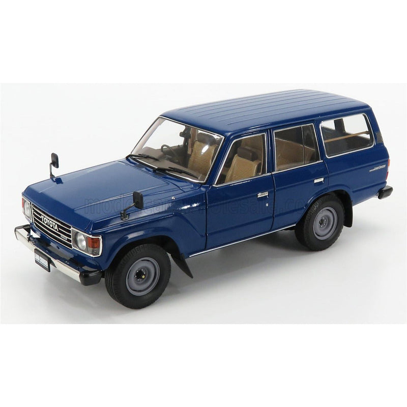 Toyota Land Cruiser 60 1980 Blue - 1:18