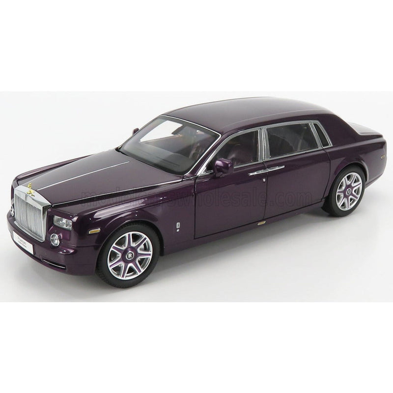 Rolls Royce Phantom Ewb Limousine 2012 Purple Silver - 1:18