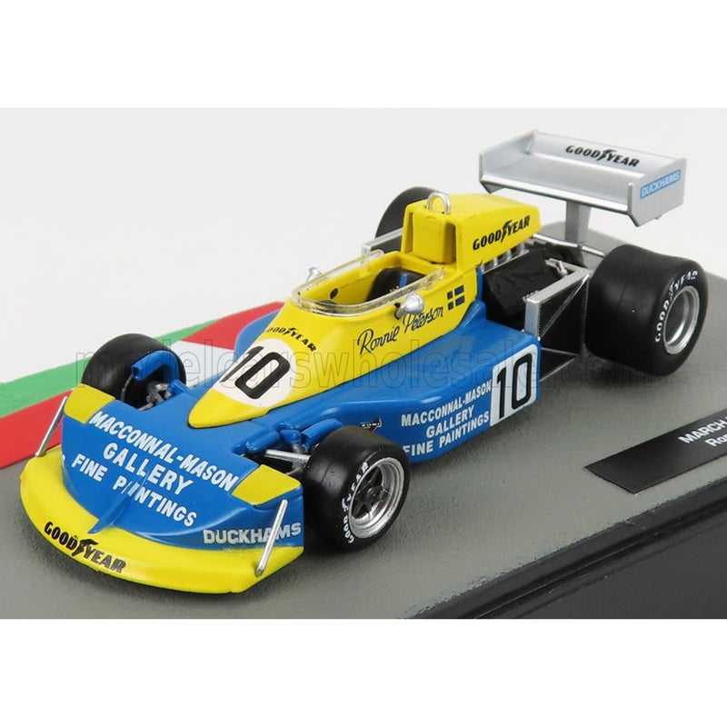 March F1 761 N 10 Season 1976 Ronnie Peterson Blue Yellow - 1:43