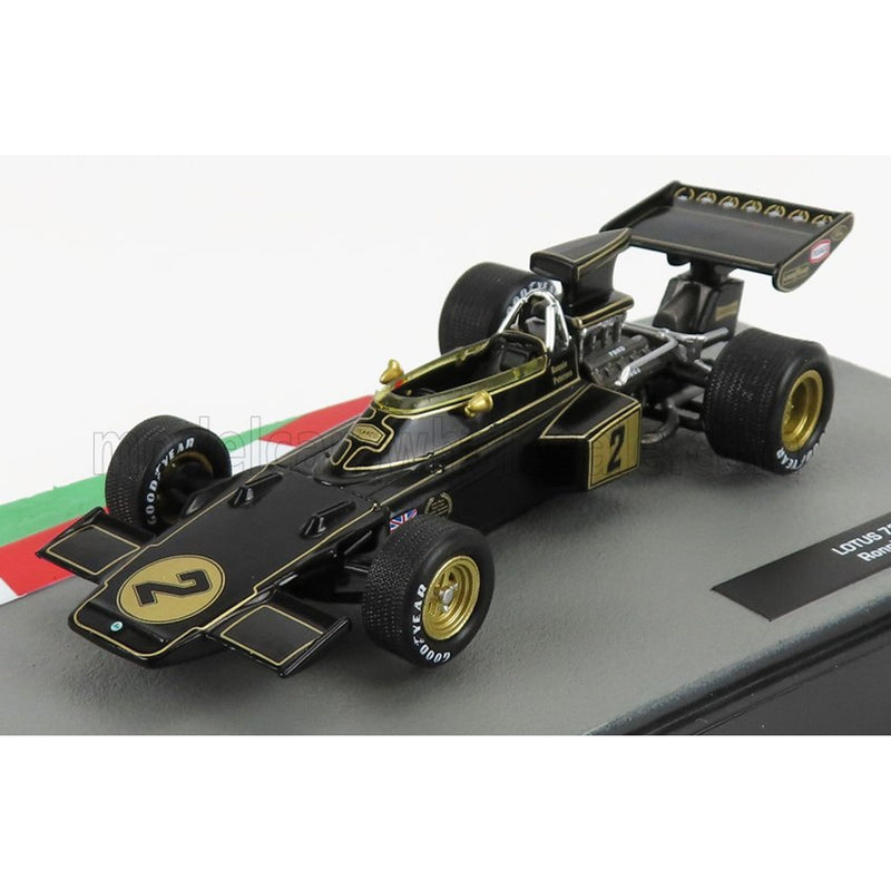 Lotus F1 72E Jps N 2 Season 1973 Ronnie Peterson Black Gold - 1:43