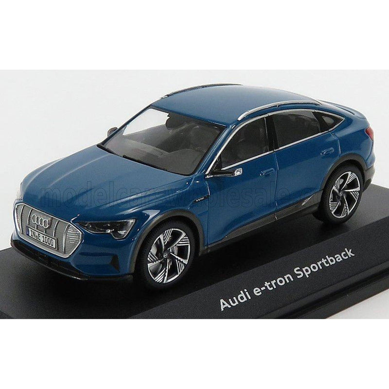 Audi e-Tron Sportback 2020 Antigua Blue - 1:43