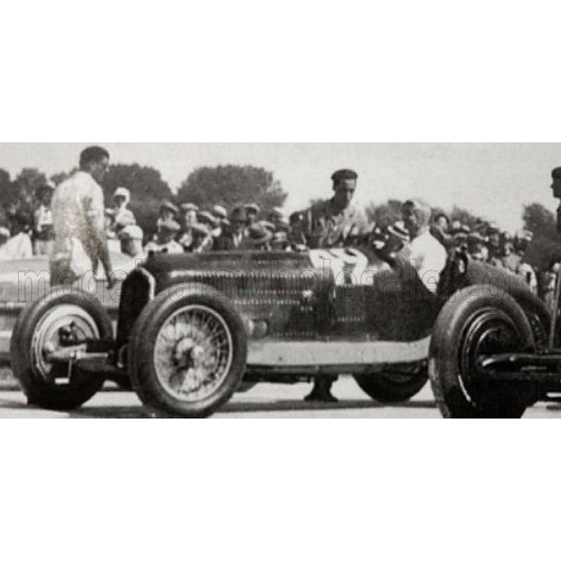 Alfa Romeo F1 P3 N 42 Winner Marseille GP 1933 Chiron Red - 1:18